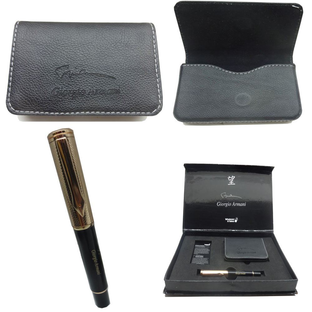 Cardholder & Pen